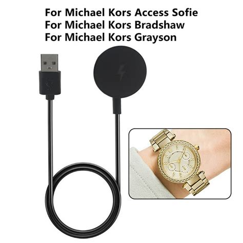 michael kors grayson smartwatch charger|michael kors watch charger amazon.